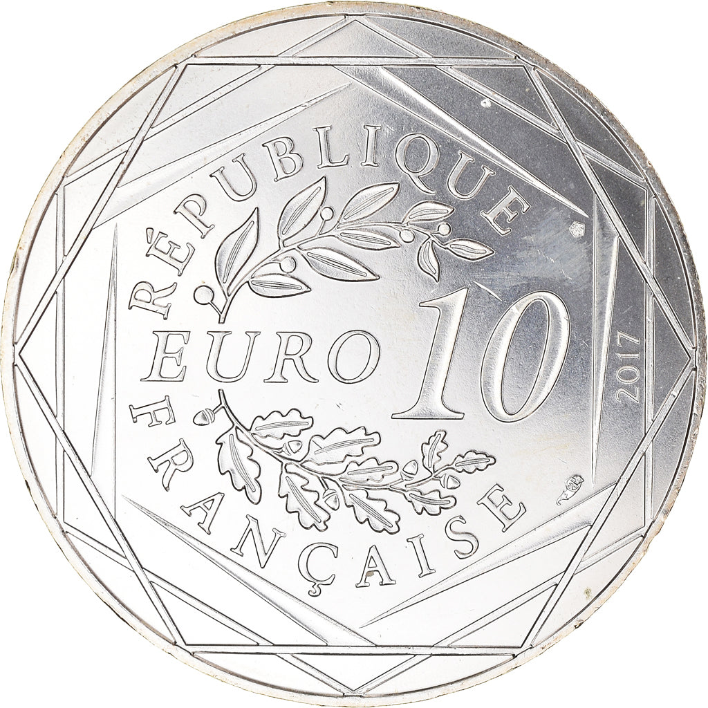 França, Monnaie de Paris, 10 Euro, Jean-Paul Gaultier (Lyon la lumineuse)
