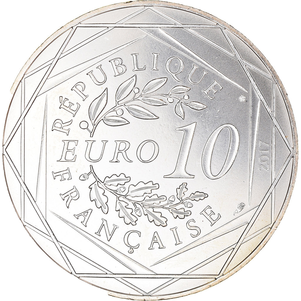 France, Monnaie de Paris, 10 Euro, Jean-Paul Gaultier (L'Auvergne volcanique)