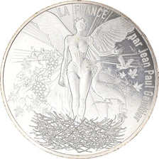 Frankrijk, Parijse munten, 10 Euro, Jean-Paul Gaultier (La Champagne