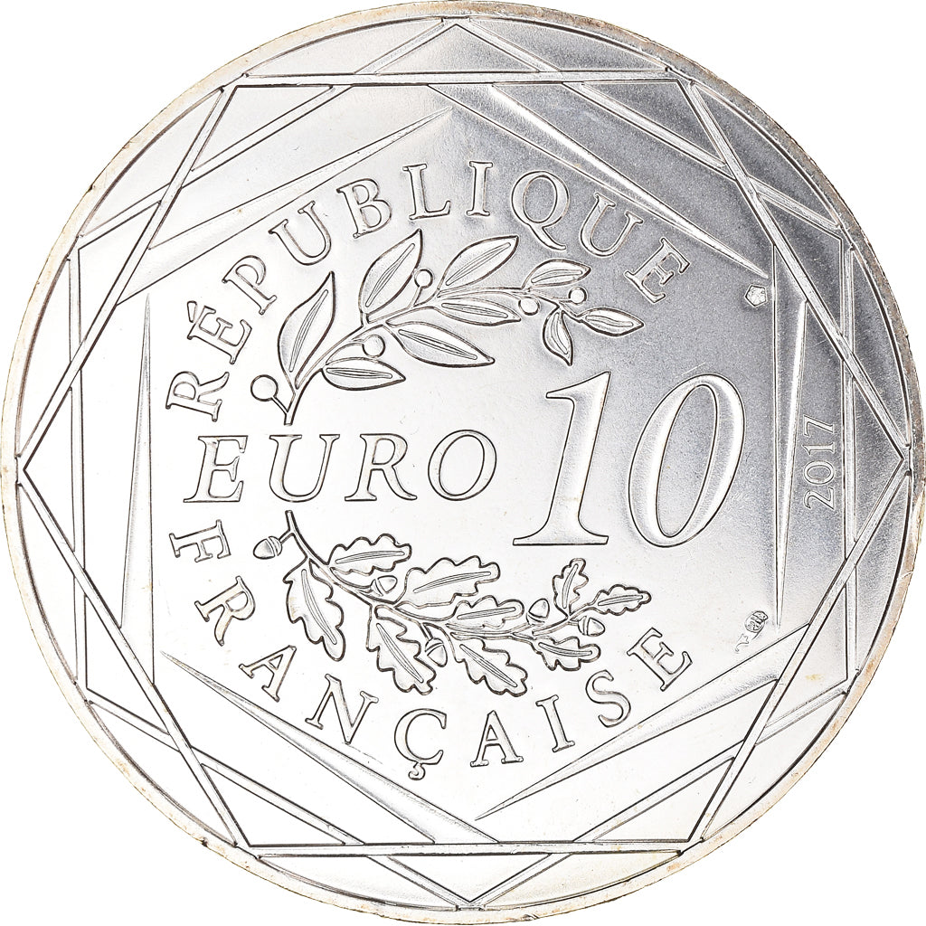 França, Monnaie de Paris, 10 Euro, Jean-Paul Gaultier (Bretagne, Breizh), 2017