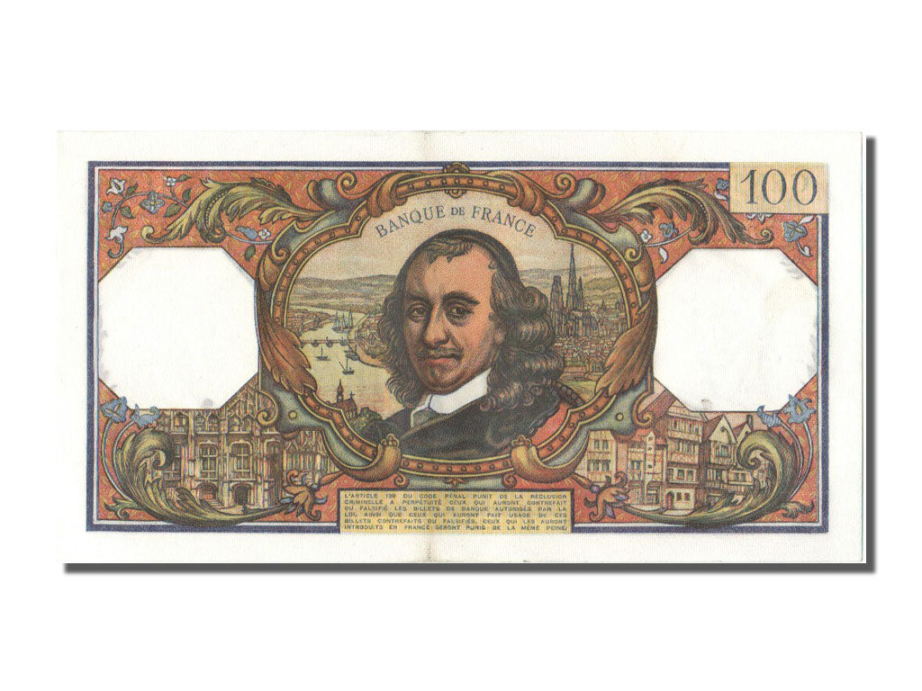 France, 100 Francs, 100 F 1964-1979 ''Corneille'', 1968, KM #149c, 1968-05-02,..