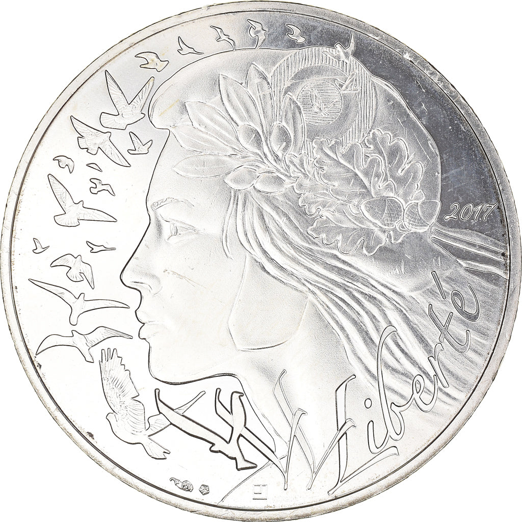 France, Monnaie de Paris, 20 Euro, Marianne, Liberté, 2017, Paris, MS(64)