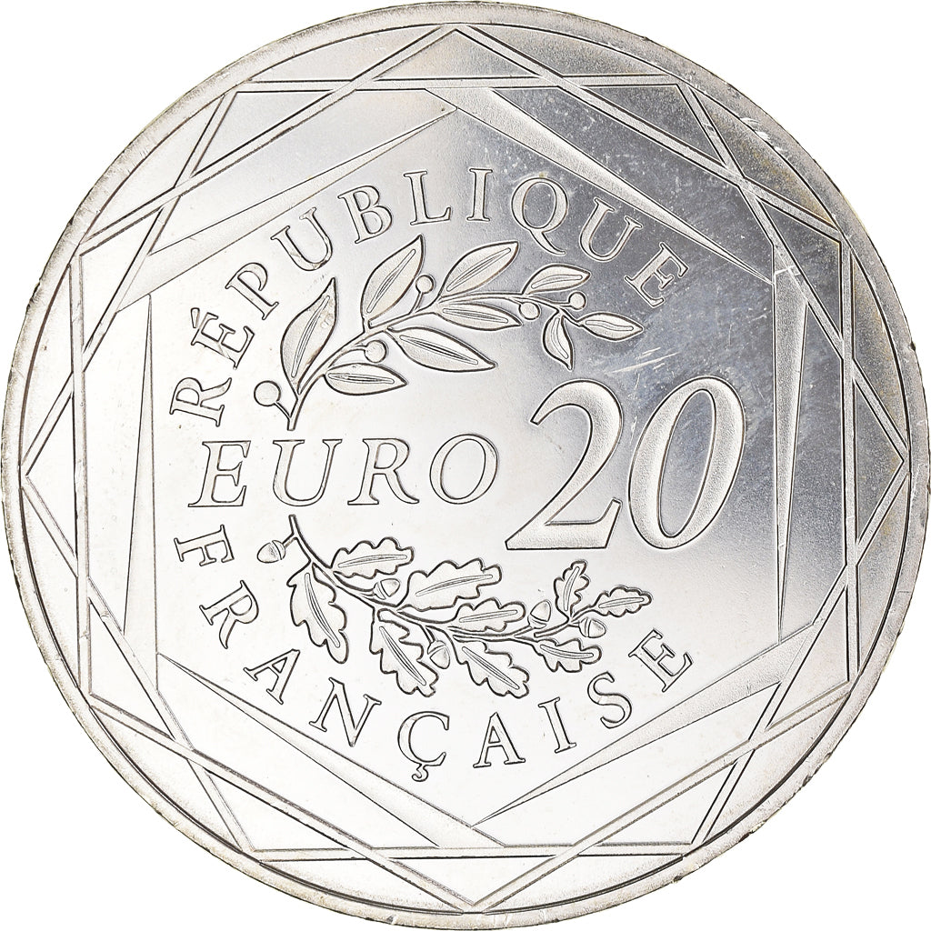 France, Monnaie de Paris, 20 Euro, Marianne, Liberté, 2017, Paris, MS(64)