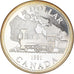 Coin, Canada, Elizabeth II, Trans-Canada Railway, Dollar, 1981, Ottawa, Proof