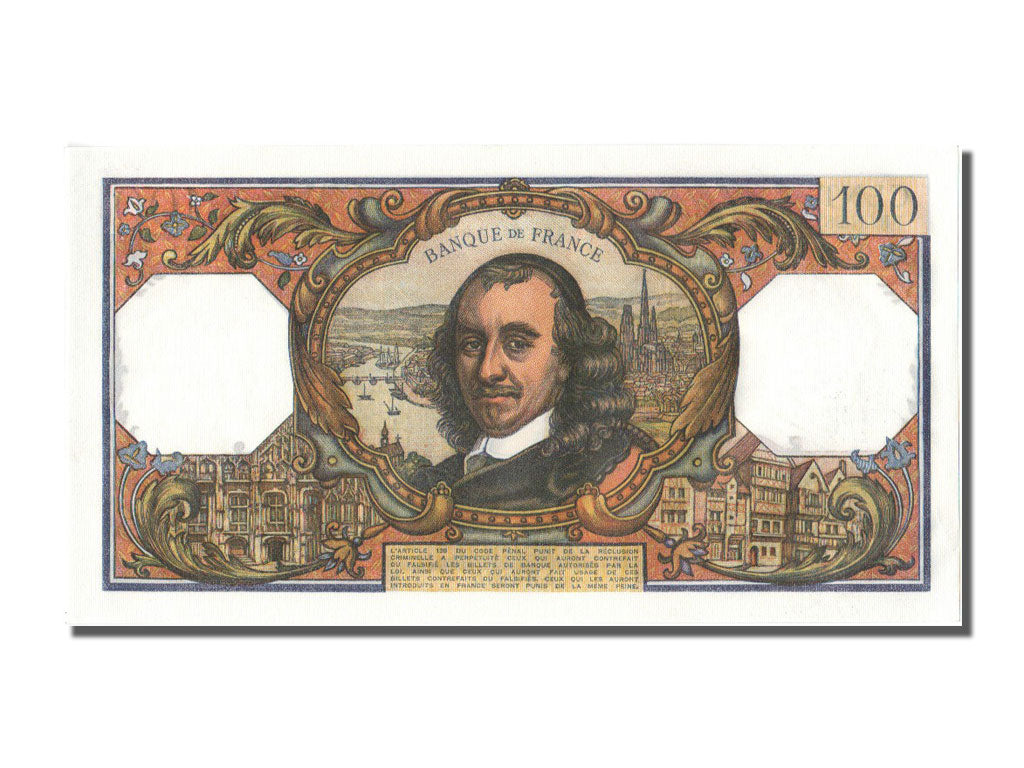 Francia, 100 Francs, 100 F 1964-1979 ''Corneille'', 1969, KM:86b, 1969-11-06,...