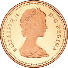 Moneda, Canadá, Elizabeth II, Cent, 1981, Royal Canadian Mint, Ottawa, Proof