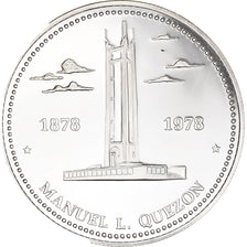 Coin, Philippines, Birth of Quezon, 25 Piso, 1978, Proof, MS(65-70), Silver