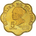 Coin, Philippines, 5 Sentimos, 1978, Proof, MS(65-70), Brass, KM:206