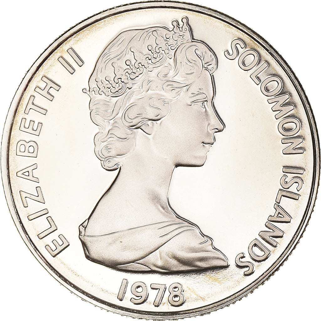 Coin, Solomon Islands, 5 Cents, 1978, Proof, MS(65-70), Copper-nickel, KM:3