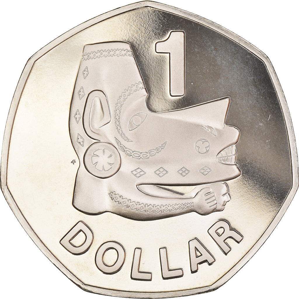 Coin, Solomon Islands, Dollar, 1978, Proof, MS(65-70), Copper-nickel, KM:6