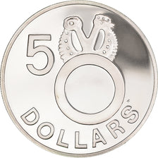 Coin, Solomon Islands, 5 Dollars, 1978, Proof, MS(65-70), Silver, KM:7