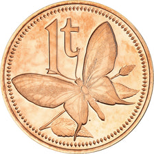 Coin, Papua New Guinea, Toea, 1978, Proof, MS(65-70), Bronze, KM:1