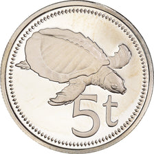 Coin, Papua New Guinea, 5 Toea, 1978, Proof, MS(65-70), Copper-nickel, KM:3