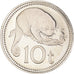 Coin, Papua New Guinea, 10 Toea, 1978, Proof, MS(65-70), Copper-nickel, KM:4