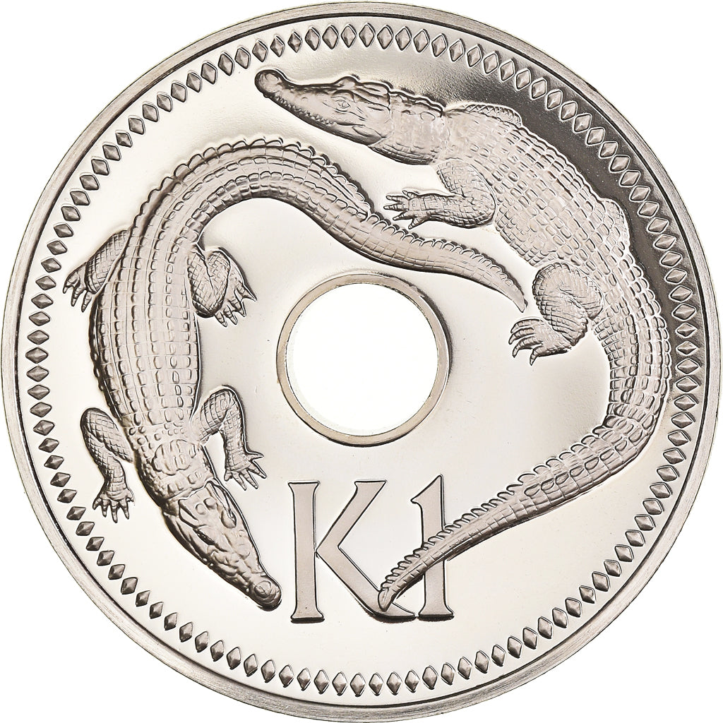 Monnaie, Papouasie-Nouvelle-Guinée, Kina, 1978, Proof, FDC, Cupro-nickel, KM:6