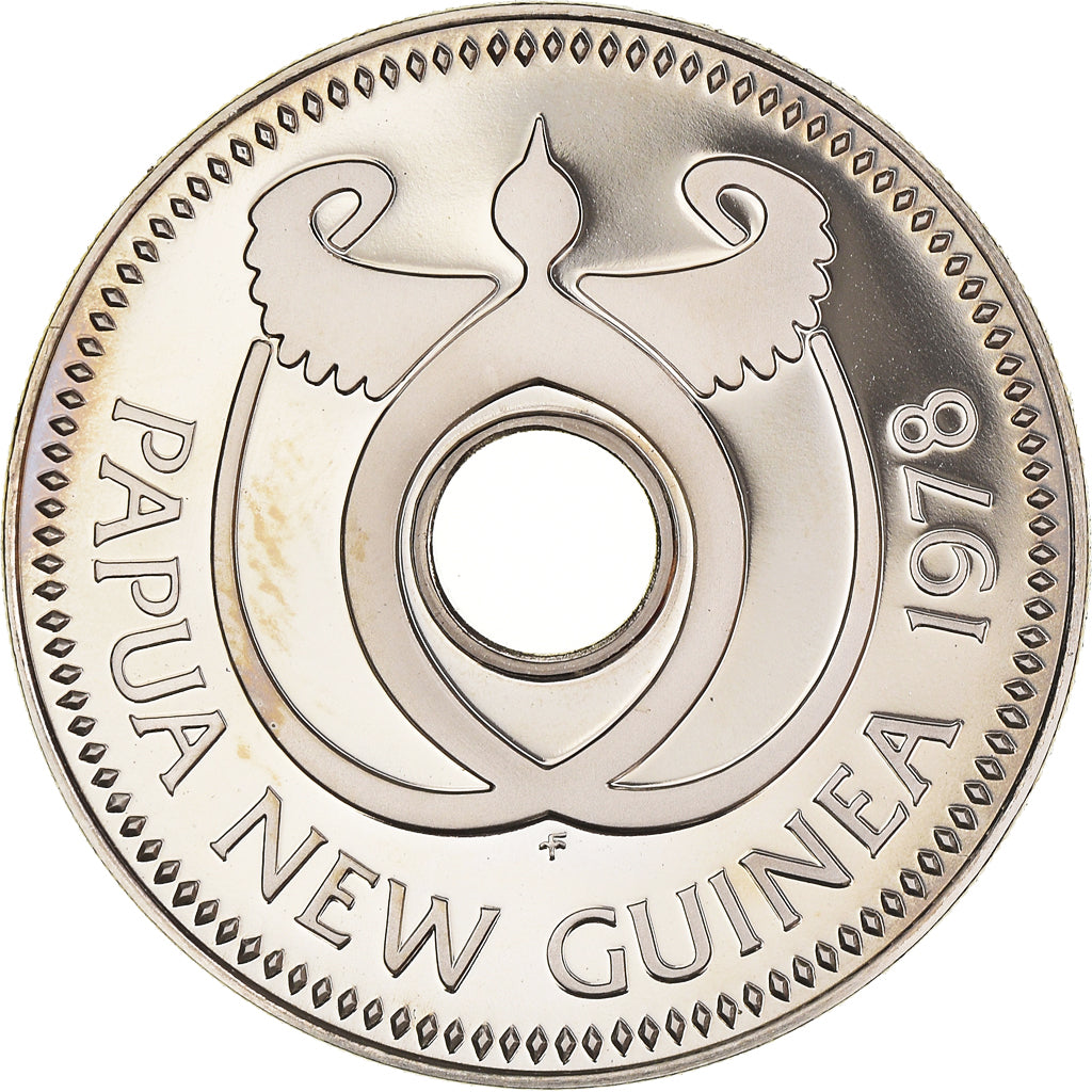 Monnaie, Papouasie-Nouvelle-Guinée, Kina, 1978, Proof, FDC, Cupro-nickel, KM:6