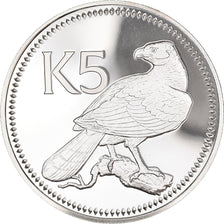 Coin, Papua New Guinea, 5 Kina, 1978, Proof, MS(65-70), Silver, KM:7a