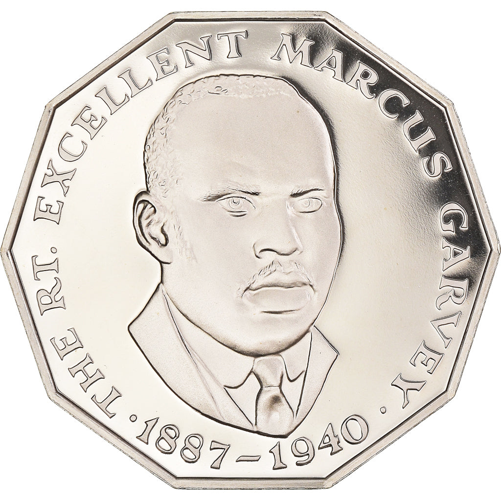 Coin, Jamaica, Elizabeth II, 50 Cents, 1978, Franklin Mint, USA, Proof