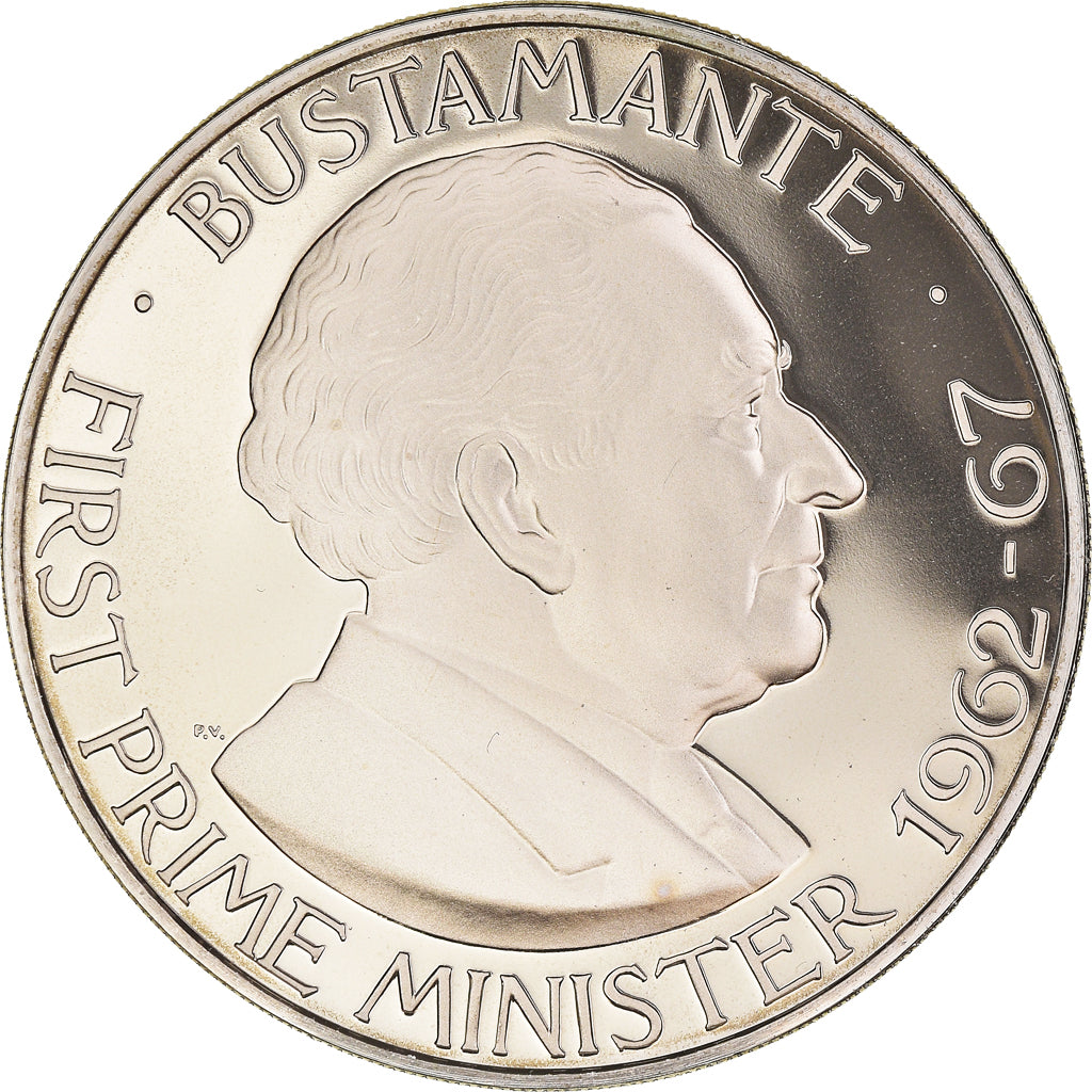 Coin, Jamaica, Elizabeth II, Dollar, 1978, Proof, MS(65-70), Copper-nickel