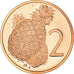 Coin, Cook Islands, Elizabeth II, 2 Cents, 1978, Franklin Mint, USA, Proof
