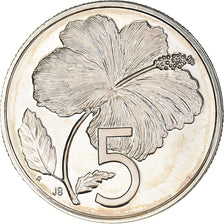 Coin, Cook Islands, Elizabeth II, 5 Cents, 1978, Franklin Mint, USA, Proof