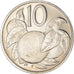Coin, Cook Islands, Elizabeth II, 10 Cents, 1978, Franklin Mint, USA, Proof