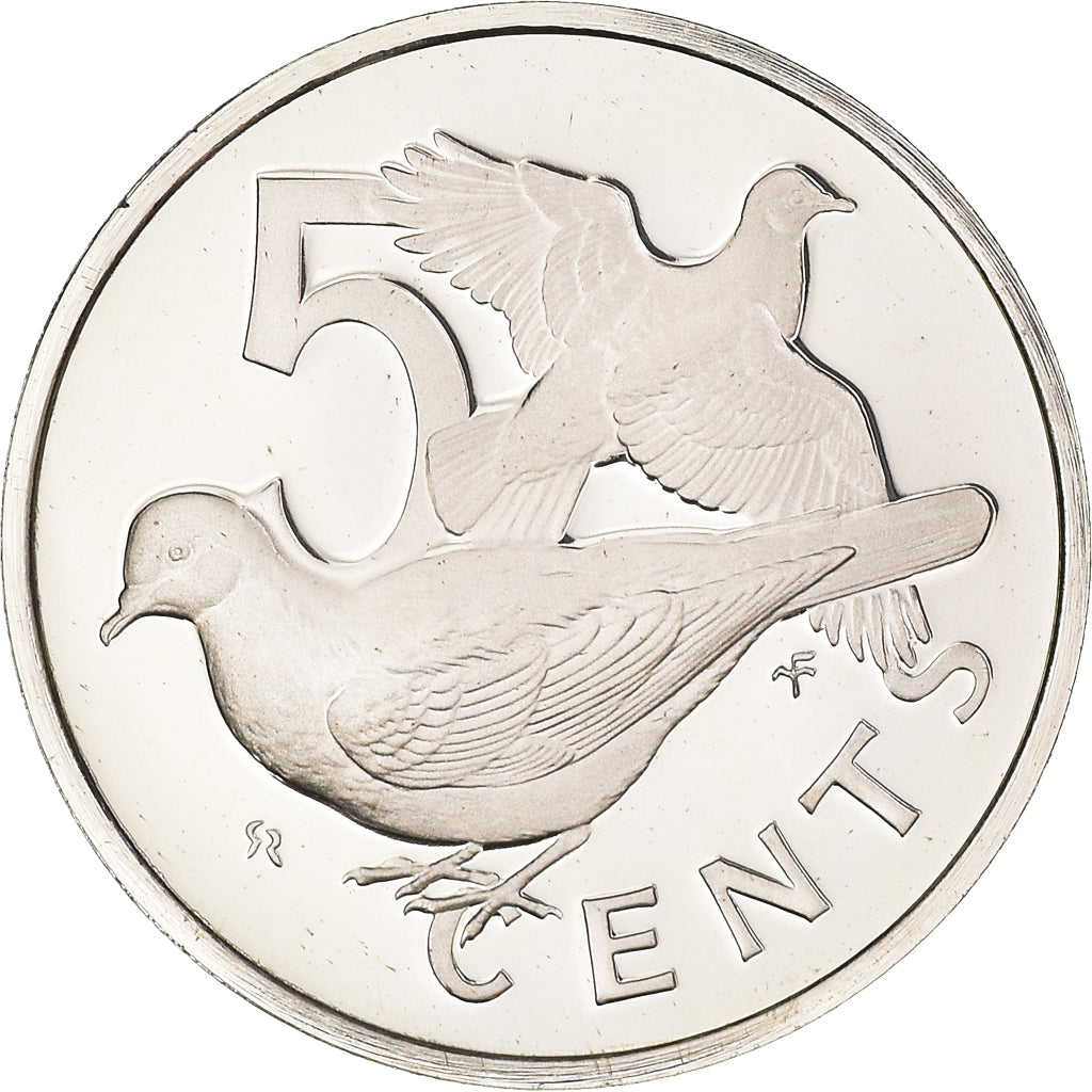 Coin, BRITISH VIRGIN ISLANDS, Elizabeth II, 5 Cents, 1978, Proof, MS(65-70)