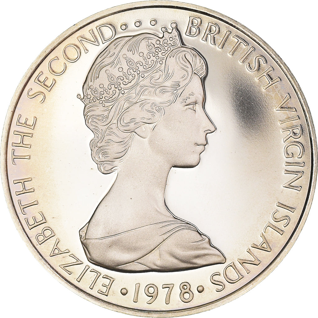 Coin, BRITISH VIRGIN ISLANDS, Elizabeth II, 5 Cents, 1978, Proof, MS(65-70)