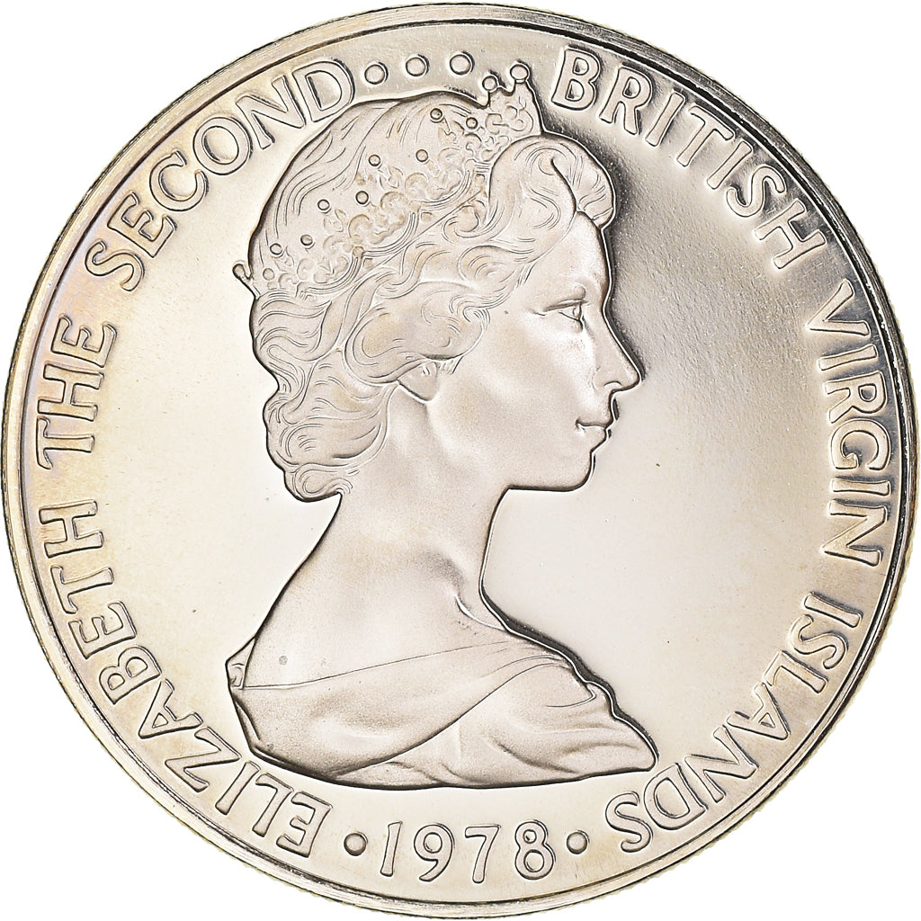 Coin, BRITISH VIRGIN ISLANDS, Elizabeth II, 10 Cents, 1978, Proof, MS(65-70)