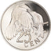 Moneda, ISLAS VÍRGENES BRITÁNICAS, Elizabeth II, 25 Cents, 1978, Proof, FDC