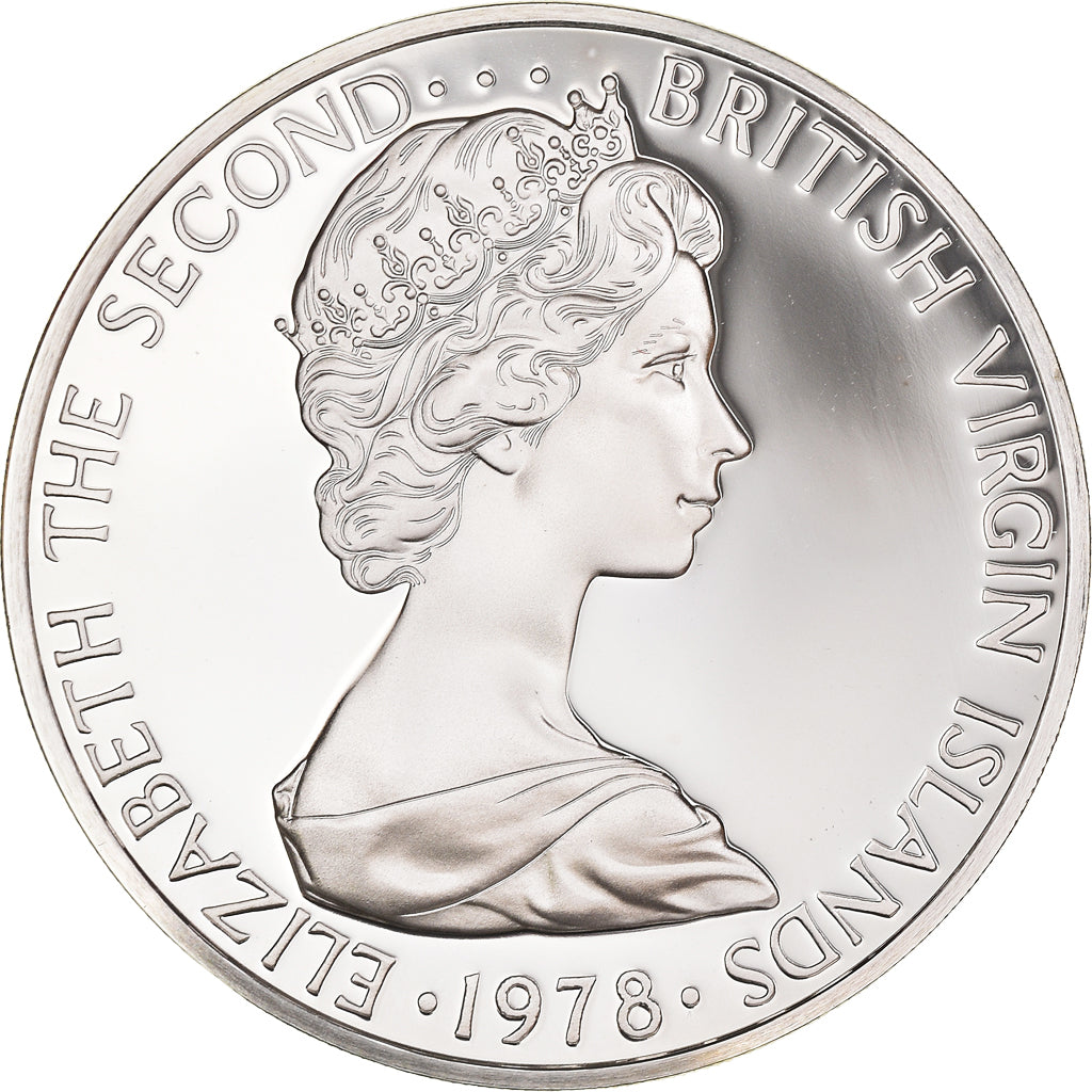 Coin, BRITISH VIRGIN ISLANDS, Elizabeth II, Dollar, 1978, Proof, MS(65-70)