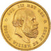 Coin, Netherlands, William III, 10 Gulden, 1876, MS(63), Gold, KM:106