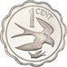 Moneda, Belice, Cent, 1978, Franklin Mint, Proof, FDC, Aluminio, KM:46b