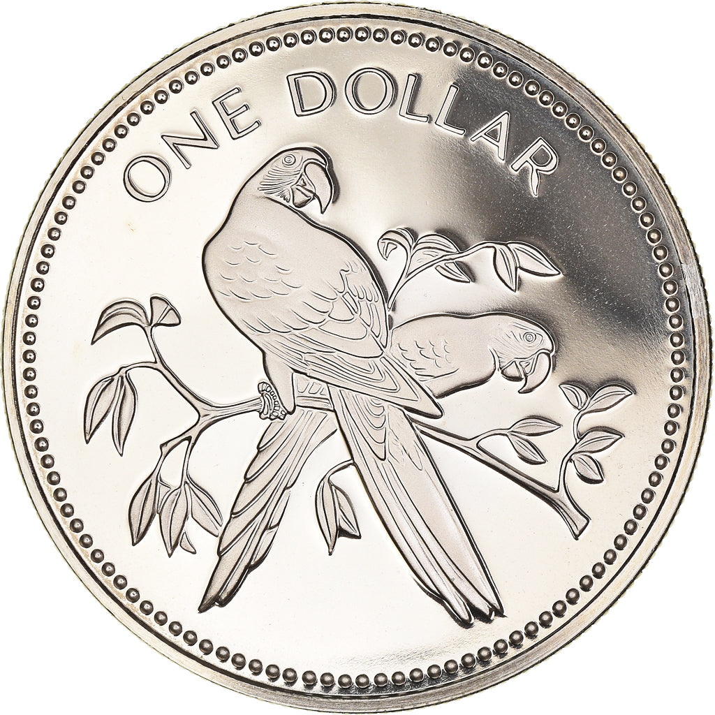 Moneda, Belice, Dollar, 1978, Franklin Mint, Proof, FDC, Cobre - níquel, KM:43