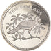 Münze, Belize, 10 Dollars, 1978, Franklin Mint, Proof, STGL, Kupfer-Nickel