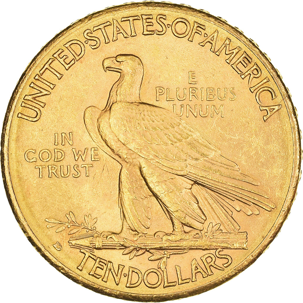 Münze, Vereinigte Staaten, Indian Head, $10, Eagle, 1910, Denver, VZ+, Gold