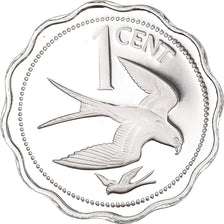 Munten, Belize, Cent, 1978, Franklin Mint, Proof, FDC, Zilver, KM:46a