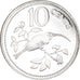 Coin, Belize, 10 Cents, 1978, Franklin Mint, Proof, MS(65-70), Silver, KM:48a