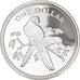Coin, Belize, Dollar, 1978, Franklin Mint, Proof, MS(65-70), Silver, KM:43a
