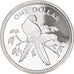 Moneta, Belize, Dollar, 1978, Franklin Mint, Proof, FDC, Argento, KM:43a