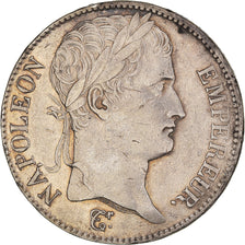 Coin, France, Napoléon I, 5 Francs, 1811, Lyon, EF(40-45), Silver, KM:694.5