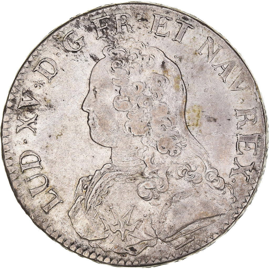 Munten, Frankrijk, Louis XV, Ecu aux branches d'olivier, 1726, Lille, ZF