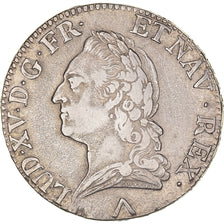 Coin, France, Louis XV, Écu à la vieille tête, 1774, Lille, VF(30-35)