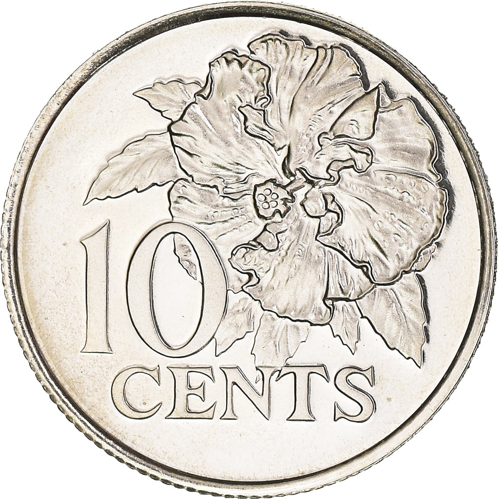 Münze, TRINIDAD & TOBAGO, 10 Cents, 1978, Proof, STGL, Kupfer-Nickel, KM:31