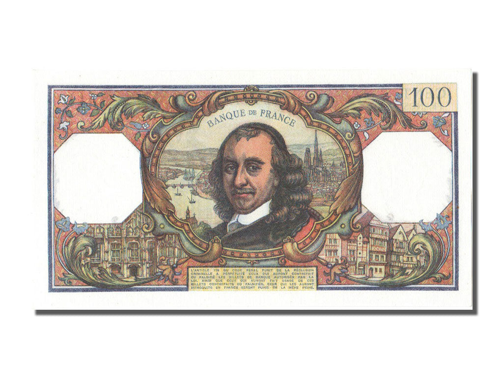 Banknot, Francja, 100 Francs, Corneille, 1977, 1977-02-04, UNC(63)