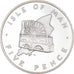 Coin, Isle of Man, Elizabeth II, 5 Pence, 1977, Proof, MS(65-70), Silver