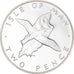 Monnaie, Île de Man, Elizabeth II, 2 Pence, 1977, Proof, FDC, Argent, KM:34a