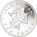 Coin, Isle of Man, Elizabeth II, 10 Pence, 1977, Proof, MS(65-70), Silver