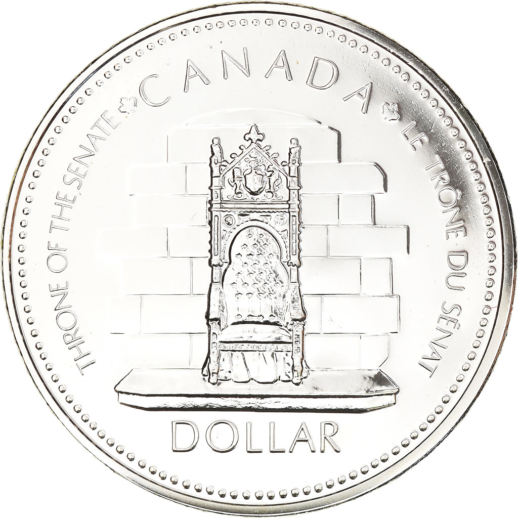 Coin, Canada, Elizabeth II, Silver Jubilee, Dollar, 1977, Ottawa, Prooflike