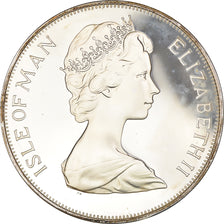 Coin, Isle of Man, Elizabeth II, Crown, 1977, Pobjoy Mint, Proof, MS(65-70)
